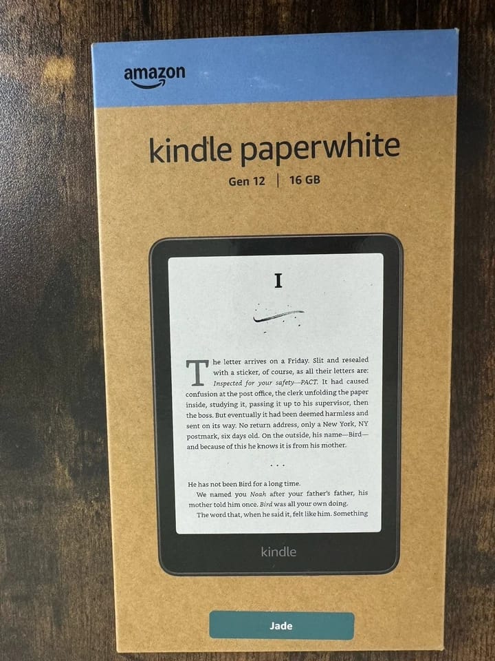Amazon Kindle Paperwhite 6 12th Tablets Green 16GB New