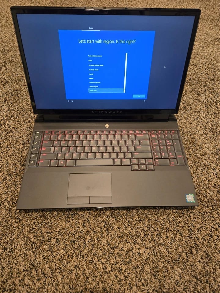 Dell Alienware Area 51m Computers Refurbished - Acceptable 1TB 32GB