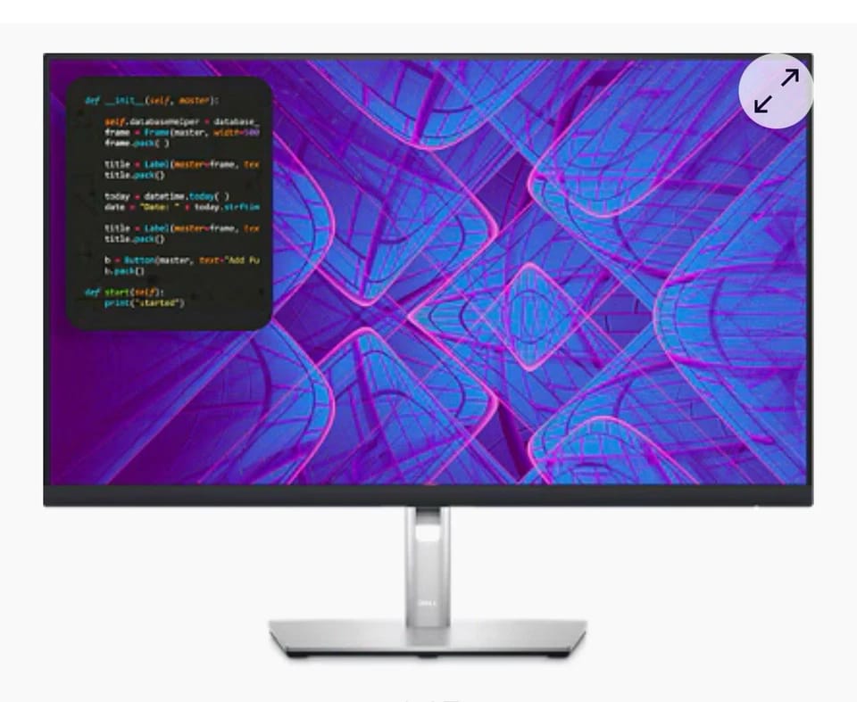 Dell P2723QE Monitors New Black