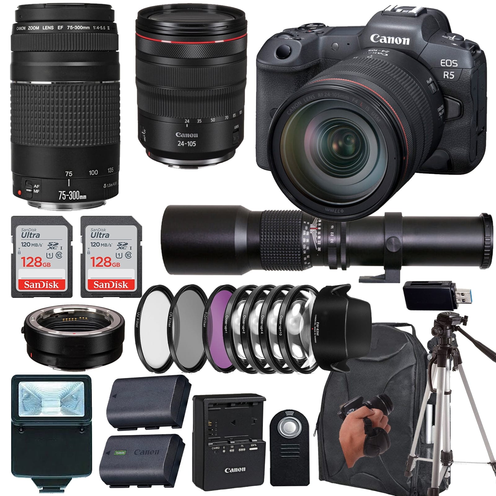 Canon EOS R5 Digital Cameras Black New