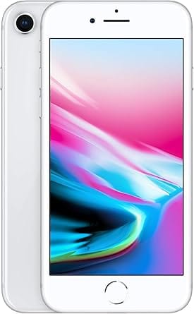 Apple iPhone 8 Cell Phones Silver 64G New T-Mobile