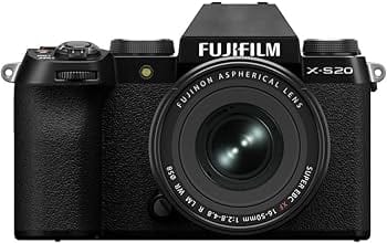 Fujifilm X-S20 Digital Cameras Black Used - Good