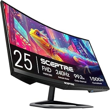 Sceptre C325B Monitors New Black