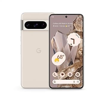 Google Pixel 8 Pro Cell Phones White 256G New Unlocked