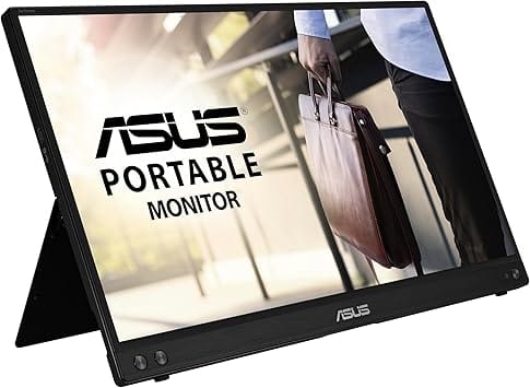 ASUS MB16ACVR Monitors Open-Box Excellent Black