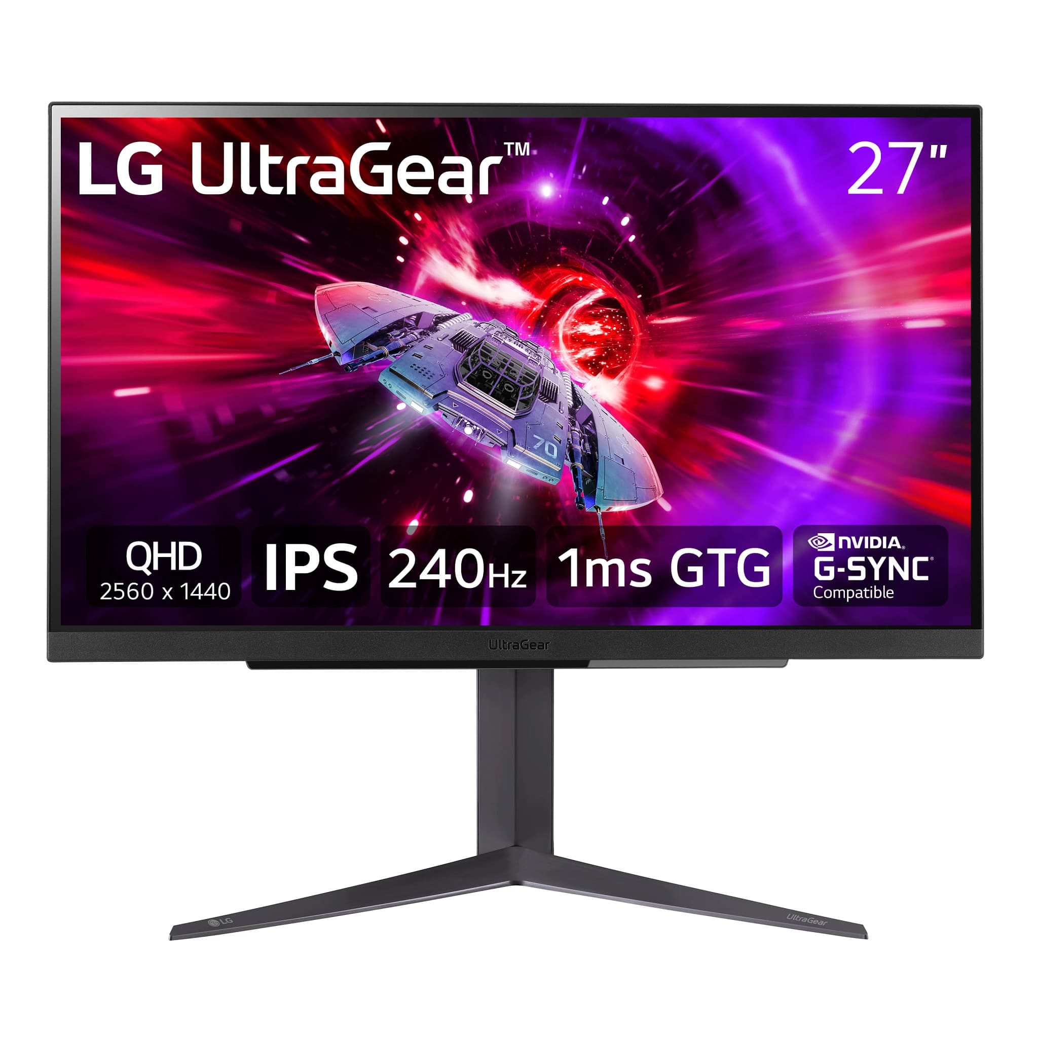 LG 27GR83Q Monitors New Black