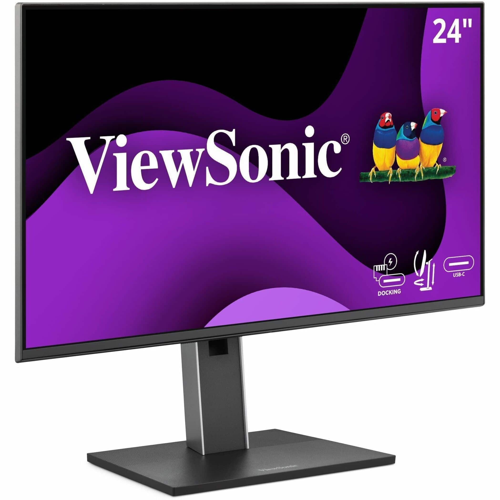 ViewSonic VG2458 Monitors New Black