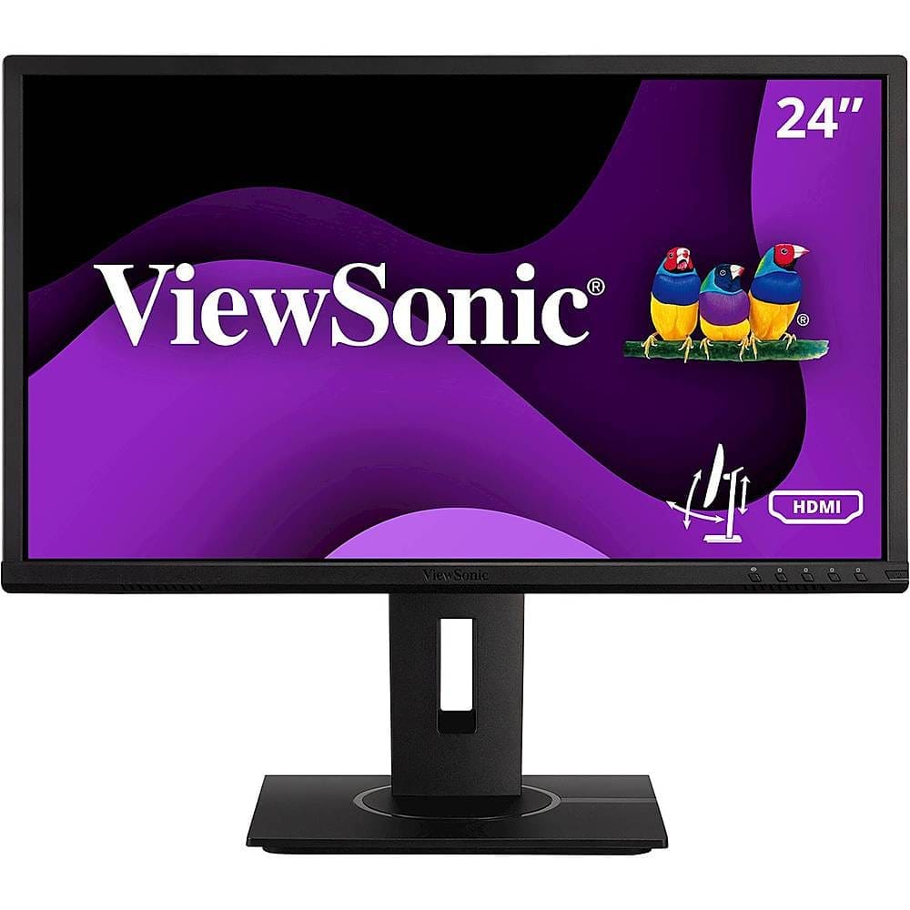 ViewSonic VG2440 Monitors Refurbished - Good Black
