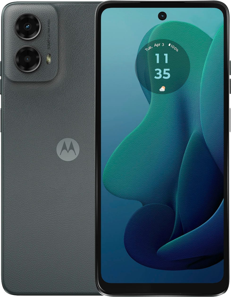 Motorola Moto G 5G 2024 Cell Phones Green 128G New Google Fi
