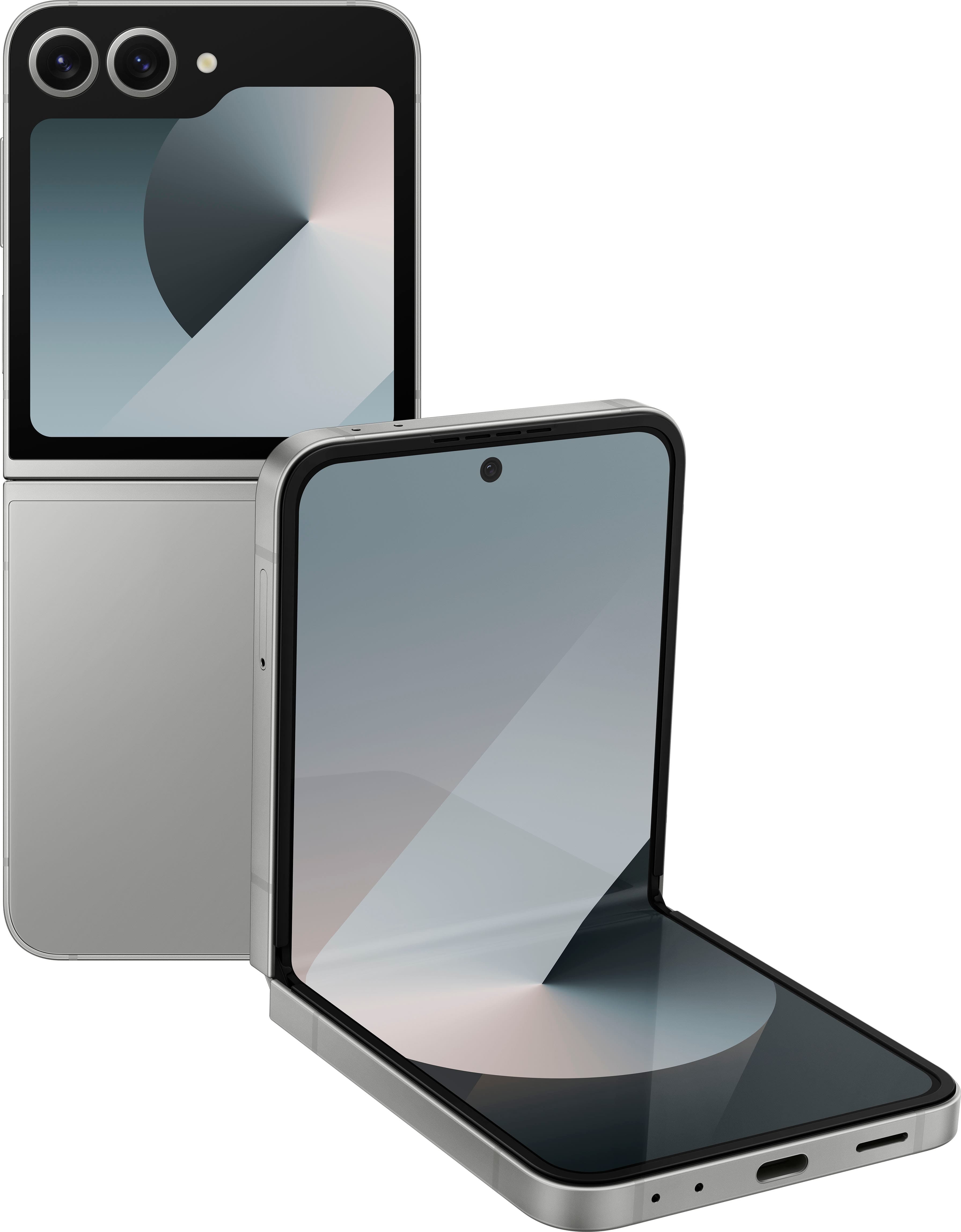 Samsung Galaxy Z Flip6 Cell Phones Silver 256G New Cricket
