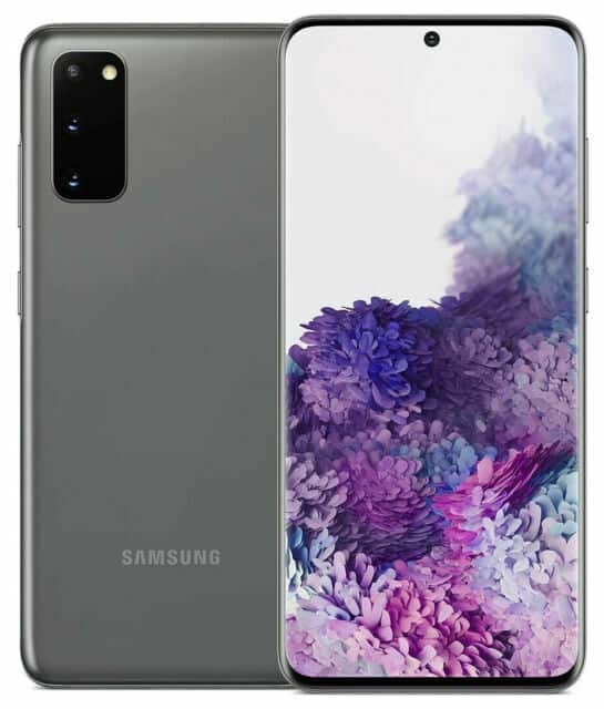 Samsung Galaxy S20 Cell Phones Gray 128G New Unlocked